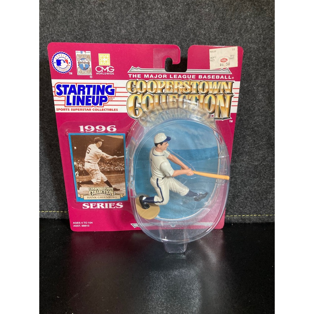 Kenner Starting Lineup 1996 Cooperstown Collection Hank Greenberg Detroit Tigers